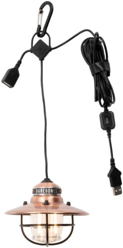 Barebones Edison Pendant Light USB 11 Barebones Edison Pendant Light USB -Camping En Plein Air barebones edison pendant light usb copper copper 1