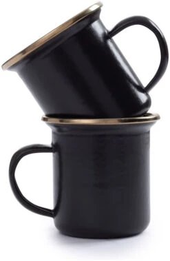 Barebones Espresso Kop 2 Pièces -Camping En Plein Air barebones espresso kop 2 stuks charcoal 2