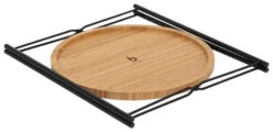 Bo-Camp Table D'appoint Carnaby L Brown -Camping En Plein Air bo camp bijzettafel carnaby l brown 1