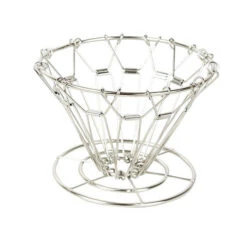 Bo-Camp Coffee Filter Holder Foldable Silver