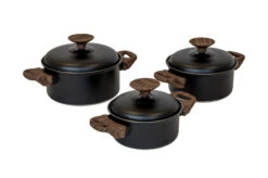 Bo-Camp Set De Cuisson Stewart Black-Brown