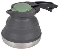 Bo-Camp Théière Acier Inoxydable De Silicone Pliable 1.2 L Green