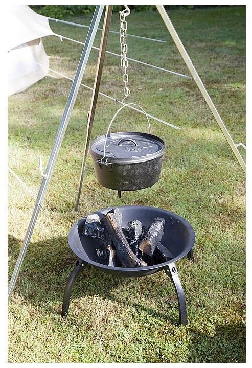 Bo-Camp - Urban Outdoor Dutch Oven 6QT Black 3 Bo-Camp - Urban Outdoor Dutch Oven 6QT Black – Image 3