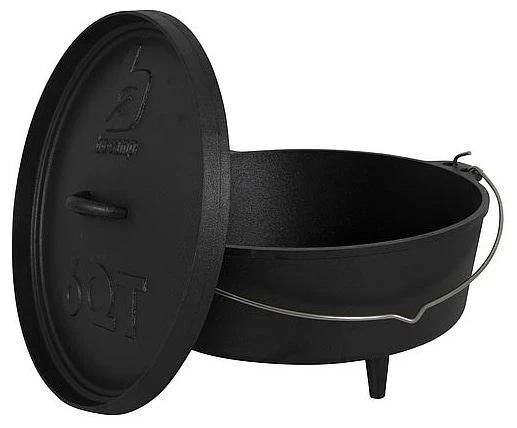 Bo-Camp - Urban Outdoor Dutch Oven 6QT Black 4 Bo-Camp - Urban Outdoor Dutch Oven 6QT Black – Image 4