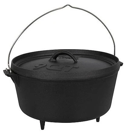 Bo-Camp - Urban Outdoor Dutch Oven 9QT Black 2 Bo-Camp - Urban Outdoor Dutch Oven 9QT Black – Image 2