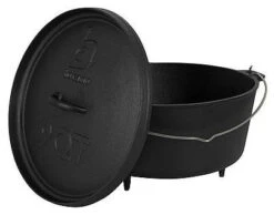 Bo-Camp - Urban Outdoor Dutch Oven 9QT Black 8 Bo-Camp - Urban Outdoor Dutch Oven 9QT Black -Camping En Plein Air bo camp urban outdoor dutch oven 9qt 1