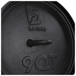Bo-Camp - Urban Outdoor Dutch Oven 9QT Black 9 Bo-Camp - Urban Outdoor Dutch Oven 9QT Black -Camping En Plein Air bo camp urban outdoor dutch oven 9qt 2