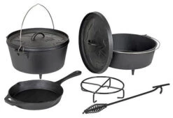 Bo-Camp - Urban Outdoor Dutch Oven 9QT Black 10 Bo-Camp - Urban Outdoor Dutch Oven 9QT Black -Camping En Plein Air bo camp urban outdoor dutch oven 9qt 3