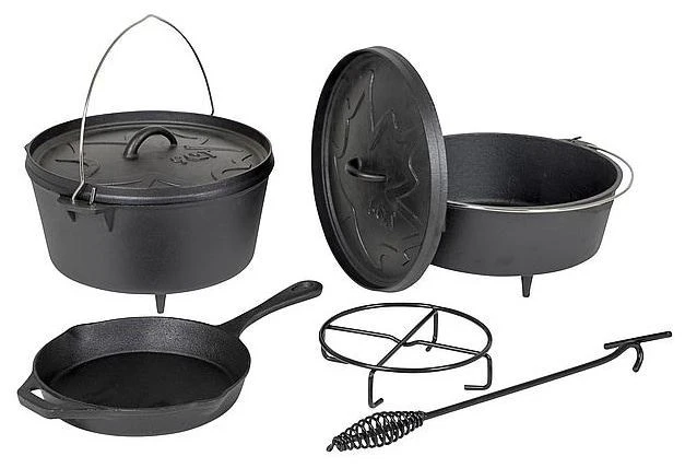 Bo-Camp - Urban Outdoor Dutch Oven 9QT Black 5 Bo-Camp - Urban Outdoor Dutch Oven 9QT Black – Image 5