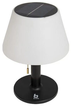Bo-Camp - Urban Outdoor Solar Lampe De Table White-Black