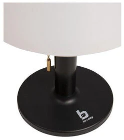 Bo-Camp - Urban Outdoor Solar Lampe De Table White-Black -Camping En Plein Air bo camp urban outdoor solar tafellamp white black 1