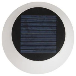 Bo-Camp - Urban Outdoor Solar Lampe De Table White-Black -Camping En Plein Air bo camp urban outdoor solar tafellamp white black 2