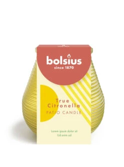 Bolsius PatioLight True Yellow -Camping En Plein Air bolsius patiolight true yellow 1