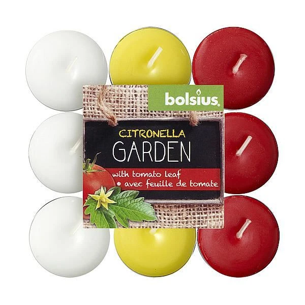 Bolsius Bougies Chauffe-plat Citronella-Tomaten Blad 1 Bolsius Bougies Chauffe-plat Citronella-Tomaten Blad