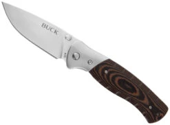 Buck Small Folding Selkirk Micarta Clampack