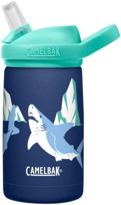 Camelbak Eddy+ Kids SST Vacuum Insulated -Camping En Plein Air camelbak eddy kids sst vacuum insulated polar sharks 0 35l polar sharks 0