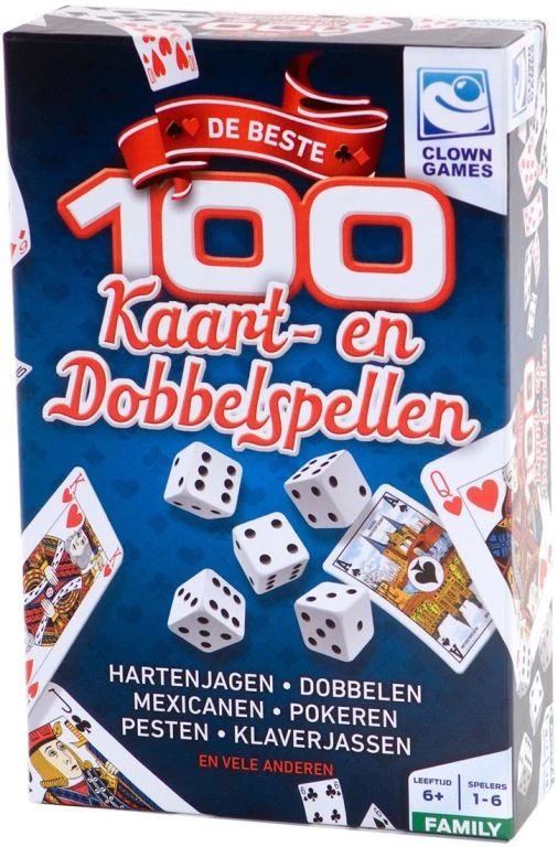 Clown 100 Kaart & Dobbel Spellen 1 Clown 100 Kaart & Dobbel Spellen