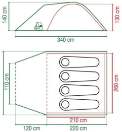 Coleman Kobuk Valley 4 Plus 5 Coleman Kobuk Valley 4 Plus -Camping En Plein Air coleman kobuk valley 4 plus 1