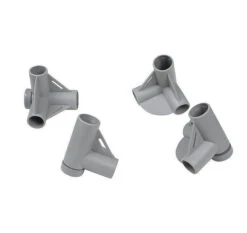 Defa Pièces De Coin Réglable 4 St Grey