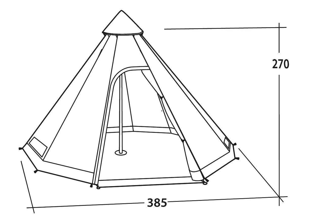 Easy Camp Moonlight Tipi Moonlight Grey 18 Easy Camp Moonlight Tipi Moonlight Grey – Image 18