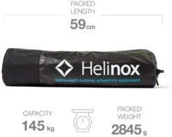 Helinox High Cot One Long 8 Helinox High Cot One Long -Camping En Plein Air helinox high cot one long black cyan blue 1 1