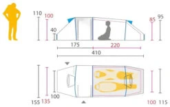 Jack Wolfskin Lighthouse II RT Steel Blue 5 Jack Wolfskin Lighthouse II RT Steel Blue -Camping En Plein Air jack wolfskin lighthouse ii rt steel blue 1 1