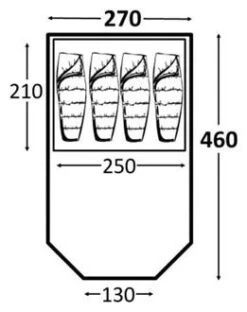 Kampa Mersea 4 -Camping En Plein Air kampa mersea 4 1