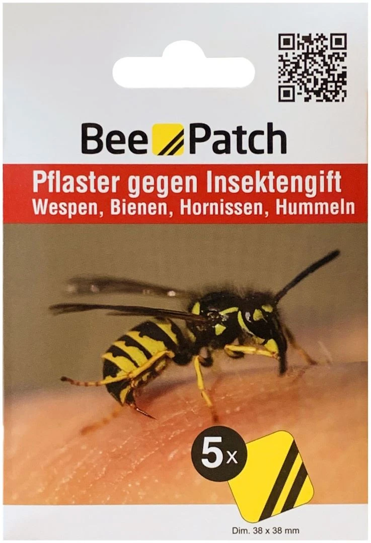 Katadyn Bee-Patch Pleister Tegen Insectengif Yellow 1 Katadyn Bee-Patch Pleister Tegen Insectengif Yellow