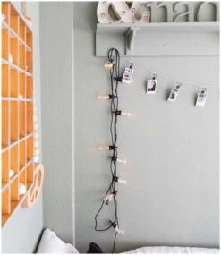 Cotton Ball Lights Regular Patio Lights Round Bulbs Extension Kit Transparant -Camping En Plein Air ledr regular patio lights round bulbs extension kit transparant 2