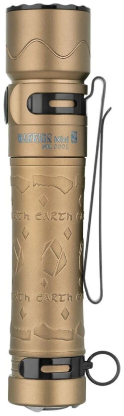Olight Warrior Mini 2 Titanium Earth Limited Edition -Camping En Plein Air olight warrior mini 2 titanium earth limited edition 4