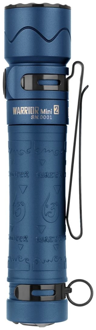 Olight Warrior Mini 2 Titanium Water Limited Edition 6 Olight Warrior Mini 2 Titanium Water Limited Edition – Image 6