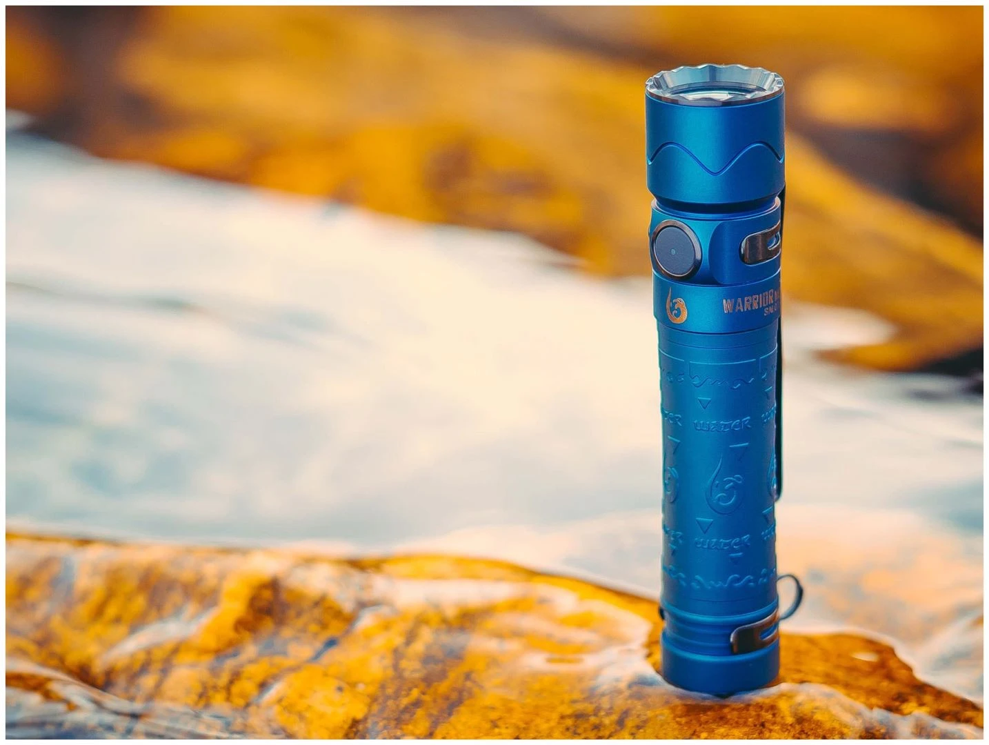Olight Warrior Mini 2 Titanium Water Limited Edition 8 Olight Warrior Mini 2 Titanium Water Limited Edition – Image 8