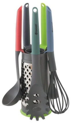 Outwell Adana Utensil Set Mixed Colours -Camping En Plein Air outwell adana utensil set mixed colours 1