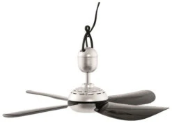 Outwell Christianos Camping Fan Silver Grey