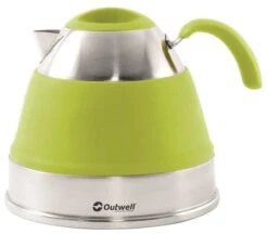 Outwell Collaps Kettle 2.5 L -Camping En Plein Air outwell collaps kettle 2 5 l lime green 2 5 l lime green 0