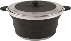 Outwell Collaps Pot Avec Lid 2.5L Midnight Black