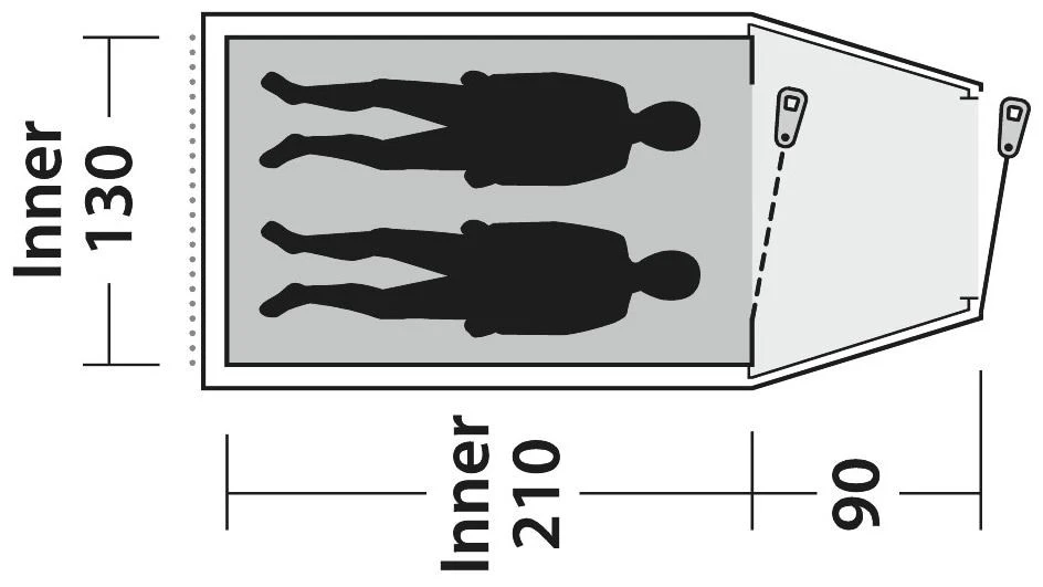 Outwell Earth 2 Demo Blue 3 Outwell Earth 2 Demo Blue – Image 3