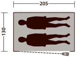 Outwell Freestanding Inner Tente Blue -Camping En Plein Air outwell freestanding inner tent blue 1