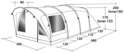 Outwell Lawndale 6 -Camping En Plein Air outwell lawndale 6 1