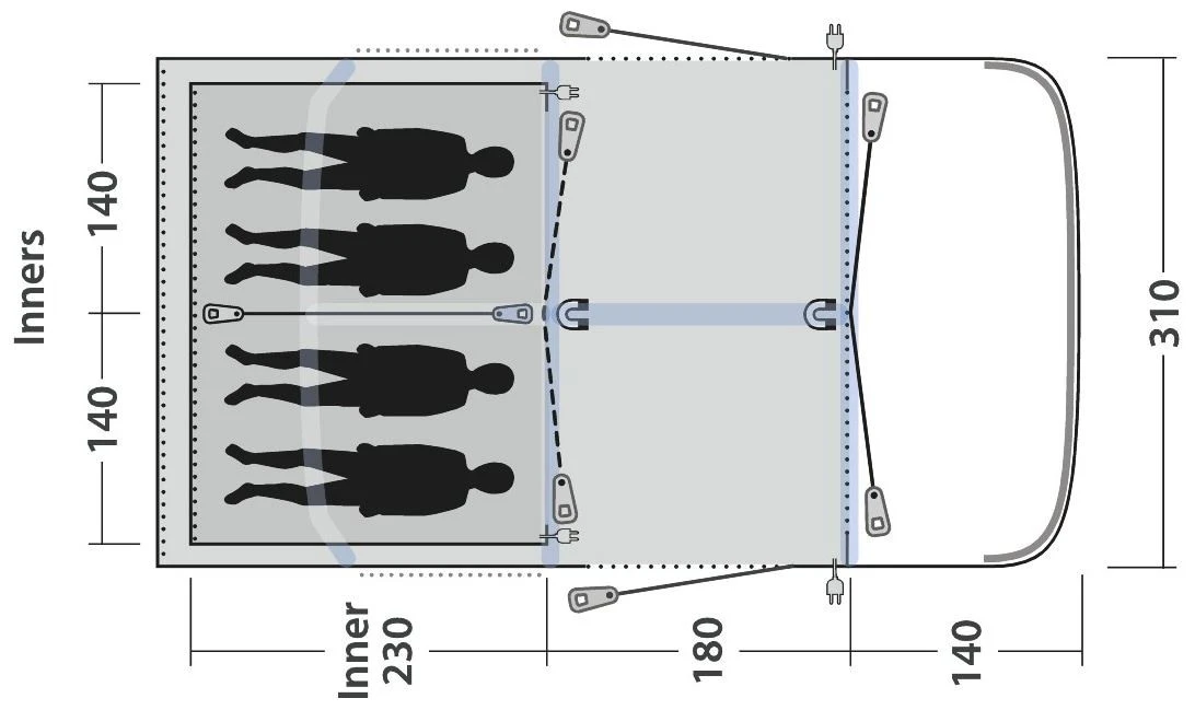 Outwell Springville 4SA 3 Outwell Springville 4SA – Image 3