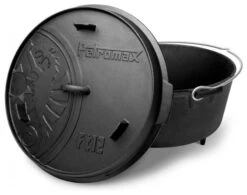 Petromax Dutch Oven FT12 Avec Legs 10.8 L -Camping En Plein Air petromax dutch oven ft12 with legs 1