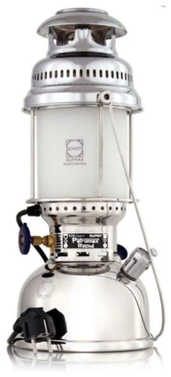 Petromax Hk500 Electro Table Lamp -Camping En Plein Air petromax hk500 electro table lamp chrome chrome 0