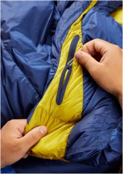 RAB Neutrino 400 Long -Camping En Plein Air rab neutrino 400 long nightfall blue left zip nightfall blue 9