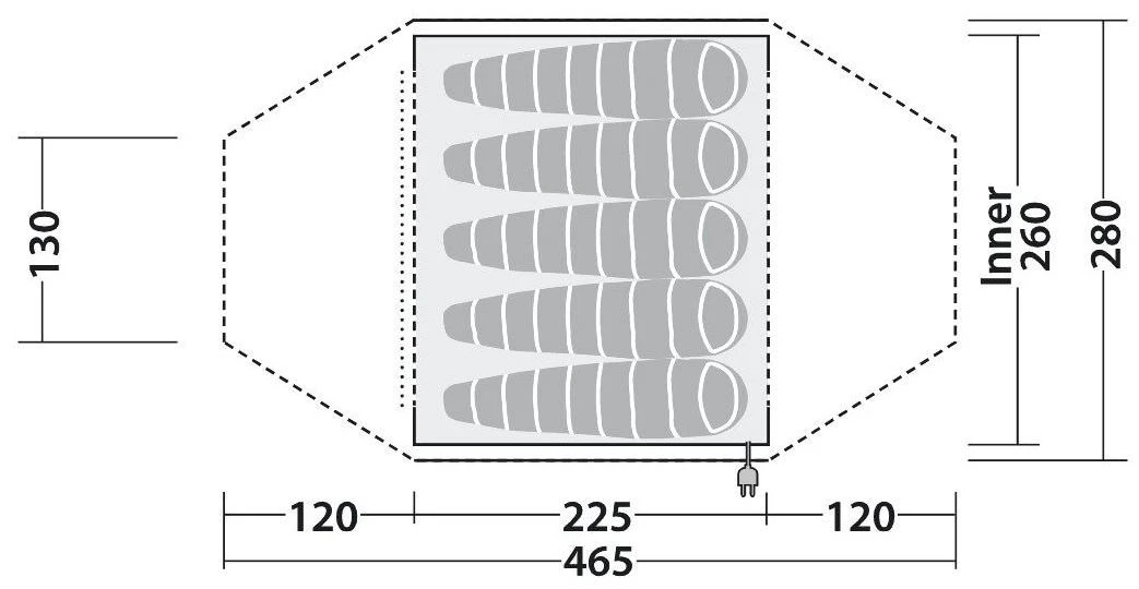 Robens Cobra Stone 5 Sand-Green 4 Robens Cobra Stone 5 Sand-Green – Image 4