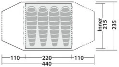 Robens Goshawk 4 Green 15 Robens Goshawk 4 Green -Camping En Plein Air robens goshawk 4 green 2