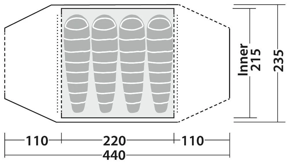 Robens Goshawk 4 Green 4 Robens Goshawk 4 Green – Image 4