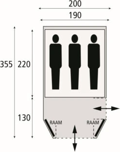 Safarica Laguna 210 Dark Shadow-Grey-Briljant Blue 5 Safarica Laguna 210 Dark Shadow-Grey-Briljant Blue -Camping En Plein Air safarica laguna 210 dark shadow grey briljant blue 1