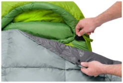 Sea To Summit Cinder CdI - Integrated Down Quilt Large -Camping En Plein Air sea to summit cinder cdi integrated down quilt large pale grey dark grey 4 1