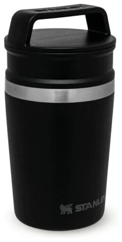 Stanley The Shortstack Travel Mug -Camping En Plein Air stanley the shortstack travel mug matte black 1 1