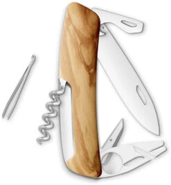 Swiza Knife TT03 -Camping En Plein Air swiza knife tt03 wood olive wood olive 1